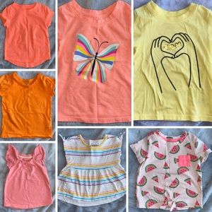 Bundle of 7 Toddler T-shirts (12M-18M)